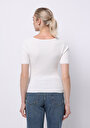 thumb-Показати інформацію про Светр Із Коротким Рукавом Жіночий Білий  Cl1075688