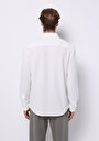 thumb-Показати інформацію про Сорочка З Довгим Рукавом Чоловіча Біла  Cl1075365