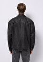 thumb-Показати інформацію про Куртка З Еко-шкіри Чоловіча Чорна  Cl1076178
