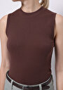 thumb-Показати інформацію про Светр Із Коротким Рукавом Жіночий Коричневий  Cl1070207