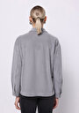 thumb-Показати інформацію про Сорочки З Довгим Рукавом Жіноча Сіра  Cl1075720
