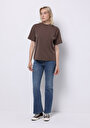 thumb-Показати інформацію про Футболка З Коротким Рукавом Жіноча Коричнева  Cl1076097