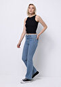 thumb-Показати інформацію про 791 Monica Джинси Жіночі Блакитні Класичного Крою Cl1076750