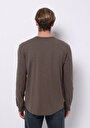 thumb-Показати інформацію про Футболка З Довгим Рукавом Чоловіча Сіра  Cl1076432
