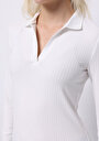 thumb-Показати інформацію про Блуза З Довгим Рукавом Жіноча Біла  Cl1075898
