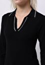 thumb-Показати інформацію про Светр Жіночий Чорний  Cl1076351