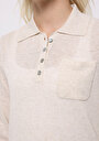 thumb-Показати інформацію про Светр Жіночий Бежевий  Cl1075730