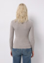 thumb-Показати інформацію про Футболка З Довгим Рукавом Жіноча Сіра  Cl1076444
