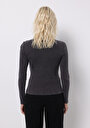 thumb-Показати інформацію про Футболка З Довгим Рукавом Жіноча Сіра  Cl1075613