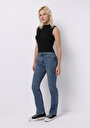 thumb-Показати інформацію про 792 Mila Джинси Жіночі Блакитні Класичного Крою Cl1076562