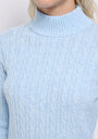 thumb-Показати інформацію про Светр Жіночий Блакитний  Cl1076619