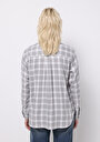 thumb-Показати інформацію про Сорочка З Довгим Рукавом Жіноча Блакитна  Cl1075743