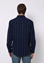 thumb-Показати інформацію про Сорочка З Довгим Рукавом Чоловіча Синя  Cl1075449