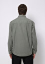 thumb-Показати інформацію про Сорочка З Довгим Рукавом Чоловіча Зелена  Cl1075661
