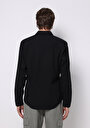 thumb-Показати інформацію про Сорочка З Довгим Рукавом Чоловіча Чорна  Cl1076727