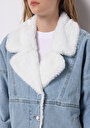 thumb-Показати інформацію про 360 Fritzy Піджак Жіночий Блакитний  Cl1076057