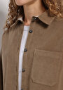 thumb-Показати інформацію про Сорочка З Довгим Рукавом Жіноча Бежева  Cl1076672