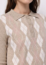 thumb-Показати інформацію про Светр Жіночий Бежевий  Cl1077282
