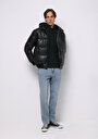 thumb-Показати інформацію про Куртка З Еко-шкіри Чоловіча Чорна  Cl1076392
