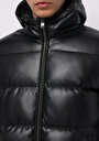 thumb-Показати інформацію про Куртка З Еко-шкіри Чоловіча Чорна  Cl1076392