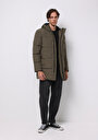 thumb-Показати інформацію про Пальто Чоловіче Зелене  Cl1076393