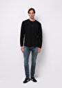 thumb-Показати інформацію про Футболка З Довгим Рукавом Чоловіча Чорна  Cl1075344