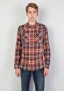 thumb-Показати інформацію про Сорочка З Довгим Рукавом Чоловіча Помаранчева  Cl1047335