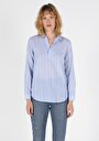 thumb-Показати інформацію про Сорочка З Довгим Рукавом Жіноча Блакитна  Cl1049228