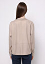 thumb-Показати інформацію про Сорочка З Довгим Рукавом Жіноча Бежева  Cl1077319