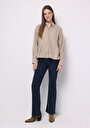 thumb-Показати інформацію про Сорочка З Довгим Рукавом Жіноча Бежева  Cl1077319