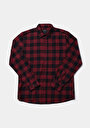 thumb-Показати інформацію про Сорочка З Довгим Рукавом Чоловіча Бордова  Cl1077585