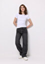 thumb-Показати інформацію про Джинси Жіночі Сірі Прямого Крою Cl1077129
