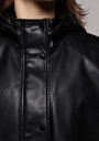 thumb-Показати інформацію про Куртка З Еко-шкіри Жіноча Чорна  Cl1077931