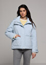 thumb-Показати інформацію про Куртка Жіноча Блакитна  Cl1077650