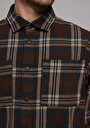 thumb-Показати інформацію про Сорочка З Довгим Рукавом Чоловіча Коричнева  Cl1077943