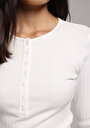 thumb-Показати інформацію про Пуловер Жіночий Білий  Cl1077940