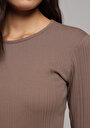 thumb-Показати інформацію про Пуловер Жіночий Коричневий  Cl1078043