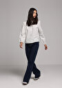 thumb-Показати інформацію про Сорочка З Довгим Рукавом Жіноча Біла  Cl1078106