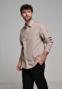 thumb-Показати інформацію про Сорочка З Довгим Рукавом Чоловіча Сіра  Cl1078055