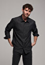 thumb-Показати інформацію про 021 Joel Сорочка З Довгим Рукавом Чоловіча Чорна  Cl1078188