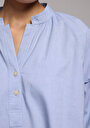 thumb-Показати інформацію про Сорочка З Довгим Рукавом Жіноча Блакитна  Cl1077686