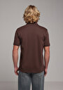 thumb-Показати інформацію про Поло З Коротким Рукавом Чоловіче Коричневе