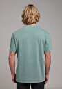 thumb-Показати інформацію про Футболка З Коротким Рукавом Чоловіча Зелена
