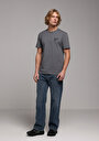 thumb-Показати інформацію про Футболка З Коротким Рукавом Чоловіча Сіра