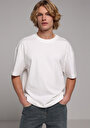 thumb-Показати інформацію про Футболка З Коротким Рукавом Чоловіча Біла