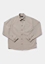 thumb-Показати інформацію про Сорочка З Довгим Рукавом Чоловіча Бежева  Cl1079319