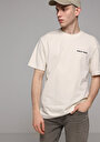 thumb-Показати інформацію про Футболка З Коротким Рукавом Чоловіча Бежева