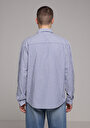 thumb-Показати інформацію про Сорочка З Довгим Рукавом Чоловіча Блакитна  Cl1078078