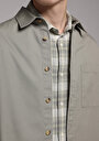 thumb-Показати інформацію про Сорочка З Довгим Рукавом Чоловіча Зелена  Cl1079319
