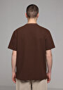 thumb-Показати інформацію про Футболка З Коротким Рукавом Чоловіча Коричнева